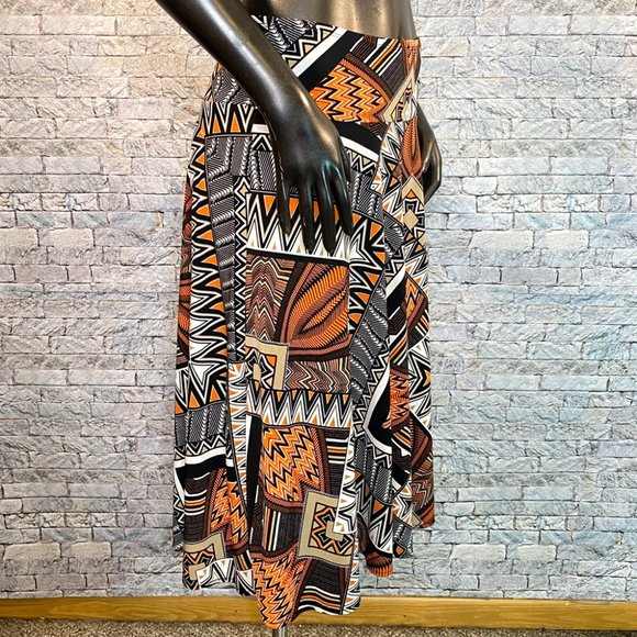East 5TH Abstract Print Colorful Skirt Women's Size Small Knee Length - Picture 3 of 6